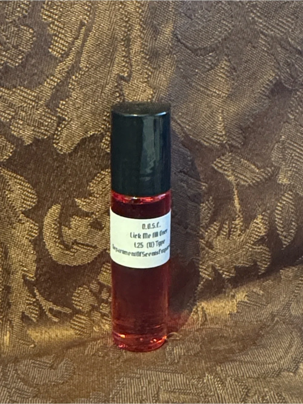 Lick Me All Over [Old Edition] 1/3 Oz Fragrance Oil Roll-On Bottle Ships today